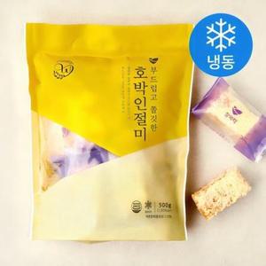 창억떡 부드럽고 쫄깃한 호박인절미 (냉동), 500g, 1개 one option