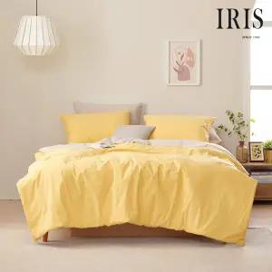 [롯데백화점]아이리스 산토리니YE2 고밀도 워싱면 차렵이불 S  10온스