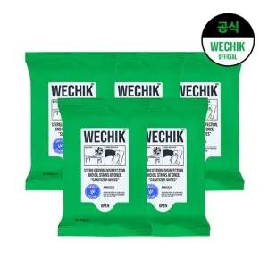소독 세정 티슈 20매 5개