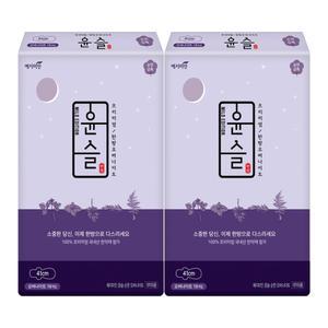 예지미인 생리대 윤슬 수퍼롱 오버 18매 X 2팩