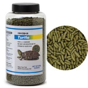 YB 터틀 1000mL / 거북이 파충류 양서류 사료 먹이 밥 수생거북 장식품 수족관 어항 감마루스