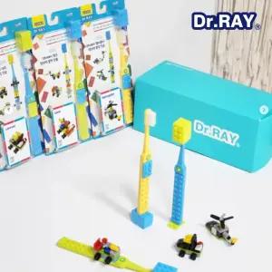 닥터레이 창의력 블럭 어린이칫솔 1입 x 6개(3종 2세트)_3세~7세 권장 유치원 어린이집 답례품