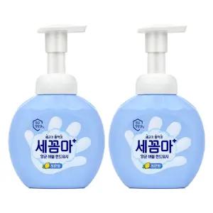 세균아꼼짝마 버블 핸드워시 레몬, 용기, 250ml, 2개