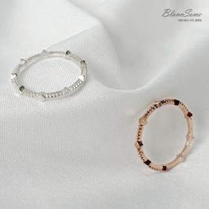 925실버 크라운 순은 가드링 은반지 슬림 레이어드 t실반