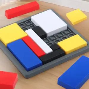 루빅 그리드록 몬드리안 퍼즐 논리 보드게임 B1023