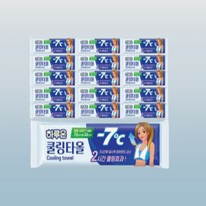 [하루온] 냉감타올 쿨타올 대형 10개