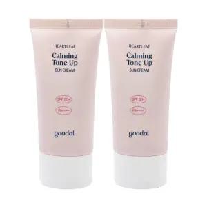 구달 맑은 어성초 진정 수분 톤업 선크림 50ml 2개