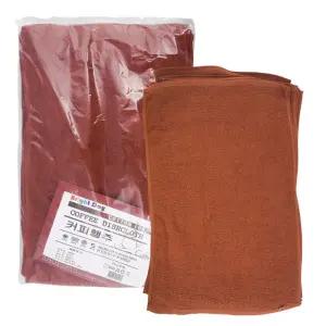 커피 행주 10매입/주방/위생/타올/청소/바리스타/물수건/손걸레/카페/타월/빨아쓰는/데일리/갈색/면행주