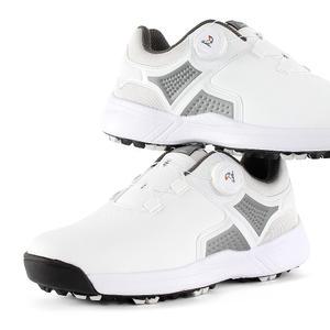 아놀드파마 화이트 보아 파크 골프화 패션 데일리 골프운동화 / 그린테크