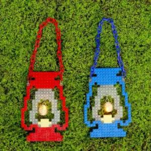LED 캠핑 랜턴 디폼 블럭 만들기 diy 키트 여름 무드등 장식 미술 활동 초등 돌봄 늘봄 방과후 수업 교구 복지관 행사 용품