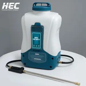 HEC 충전식 농약분무기 20리터 고압 저진동 살포기 자동 전동 분무기 F-20MA