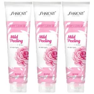샤카트 페이스 바디 필링젤 로즈 310ml 3개