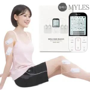 밀레스 EMS 저주파 바디 마사지기 목 어깨 허리 전신 근육 케어