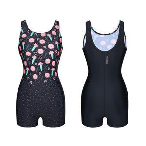 [AK플라자] [레노마수영복] 여성 아쿠아 2부 반신 수영복 LS2F864_BK