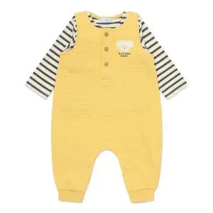 [블루독베이비]45-A70-675-07 YE)디노 와플 우주복_s