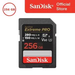[샌디스크]SanDisk Extreme Pro SDXC 256GB 256기가 UHS-II UHD V60 표준형 메모리카드 SDSDXEP