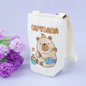 정인아트 보냉 텀블러백 카피바라