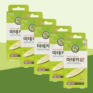 [동국제약] 마데카 습윤 밴드 중형 5매 5개 상처 방수 드레싱 반창고 마데카솔