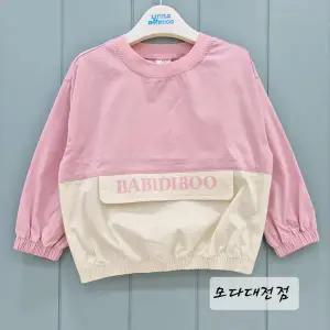 [리틀밥독]바비디부 ㅡM배색아노락T/S H243MWP01PK_DJ