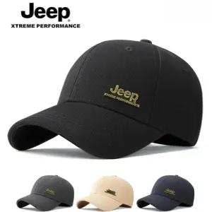 JEEP 지프 남성 하드탑 캡모자 가을 겨울 순면 야구 모자
