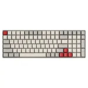 지클릭커 슈퍼히어로 SPK100 저소음 무선 블루투스 기계식 키보드 레트로 레드