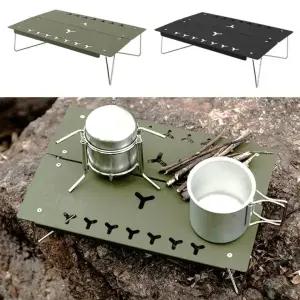 백패킹 미니 등산테이블 접이식 한강테이블 OP 초경량 소형테이블 낚시테이블 1인용테이블 휴대용테이블