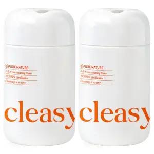 클이지 청소용 살균소독 세정티슈 180매 X 2개