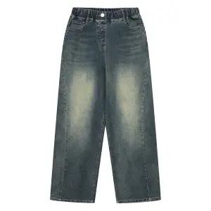 [소이] 여자 봄이월 와이드커브드빈티지진(25F1256)