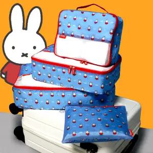 윤슬디자인 미피 압축 파우치 폴디팝 여행 소품 파우치 캐리어 정리백 4종 세트