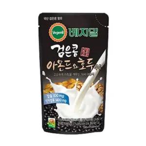 베지밀 검은콩 아몬드와호두 두유(파우치) 190ml x 15봉 x 2개
