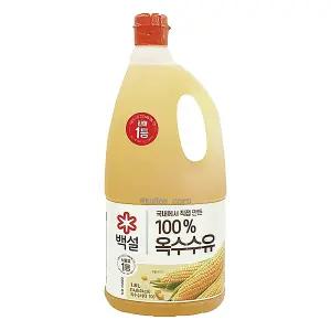 백설 옥수수유 1.8L x 10개 (한박스)