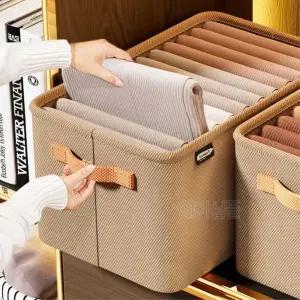 옷장 정리 드레스룸 옷 정리함 패브릭 바구니 2p 파우치 의류