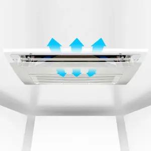 에어컨 바람막이 천장형 1way 89x14cm 풍향조절 커버/바람/막이/가림막/에어/가이드/에어콘/LG/시스템/각도