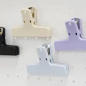 자석 플라스틱 집게 10cm 메모 냉장고 클립