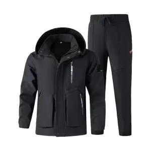 TLB 윈터맥스 방수 아웃도어 작업복 세트 겨울 방풍 기모