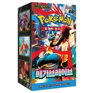 포켓몬카드 MEGA 확장팩 메가브레이브 30팩 1상자