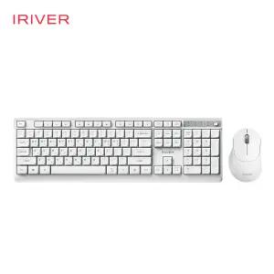 아이리버 WS101 항균 저소음 사무용 무선 키보드 무소음 마우스 세트 화이트
