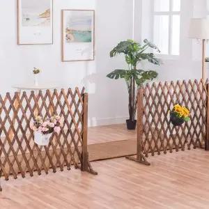 접이식 나무 가림막 이동식 가벽 칸막이 가리개 병풍 강아지