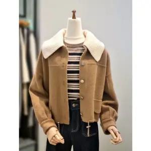 [갤러리아] ab.f.z 루즈핏 니트 빅카라가디건 ACZ4HY39K