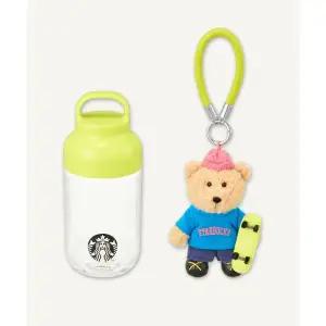 [국내매장판] 스타벅스 액티브 보드 보틀 베어리스타 키체인 1001678 178506