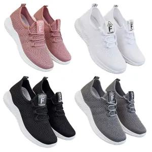 여성 경량 매쉬 실내 런닝화 4종 줌바 에어로빅 운동화 런닝머신 조깅화