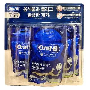 오랄비 C자형 치실 C형 30개입 5개