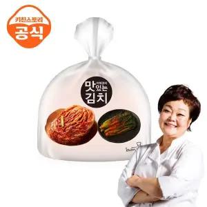 [NS홈쇼핑]빅마마 이혜정의 맛있는 포기김치 3kg+갓김치 2kg (총 5kg)[35388594]