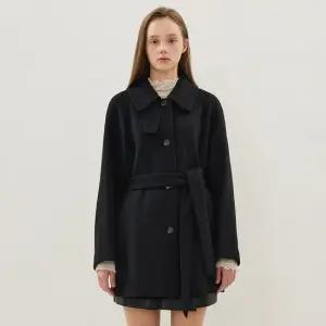 [정가399 000]하프기장 벨티드 울 코트 OH5XH0960