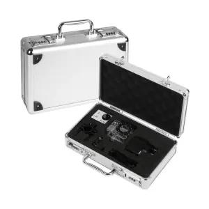 (소) 이놀 넘버락 알루미늄 메모리폼 하드케이스 007 공구 가방 DIY 스폰지 박스 다용도 정리 보관함