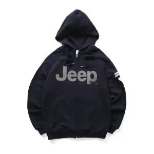 [롯데백화점]지프 공용 기본 솔리드 후드 집업 네이비 티셔츠 JN5TZU064