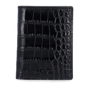 크로커다일 엠보스드 가죽 컴팩트 폴딩 지갑 Y0417LCL439G NAA
