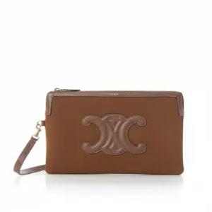 CELINE 25FW SMALL POUCH WITH STRAP 10J503GSG 02CM) 스몰 파우치 위드 스트랩)