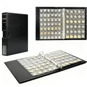 지폐 수집 앨범 화폐 동전 보관 책 보호 케이스 취미 기념 주화 컬렉션 고급 홀더 바인더