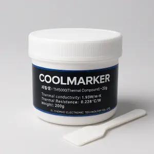 대용량 써멀구리스 200g 고성능 PC 컴퓨터 CPU VGA 쿨러 팬 고열 온도 서멀그리스 열전도 방열판 휀